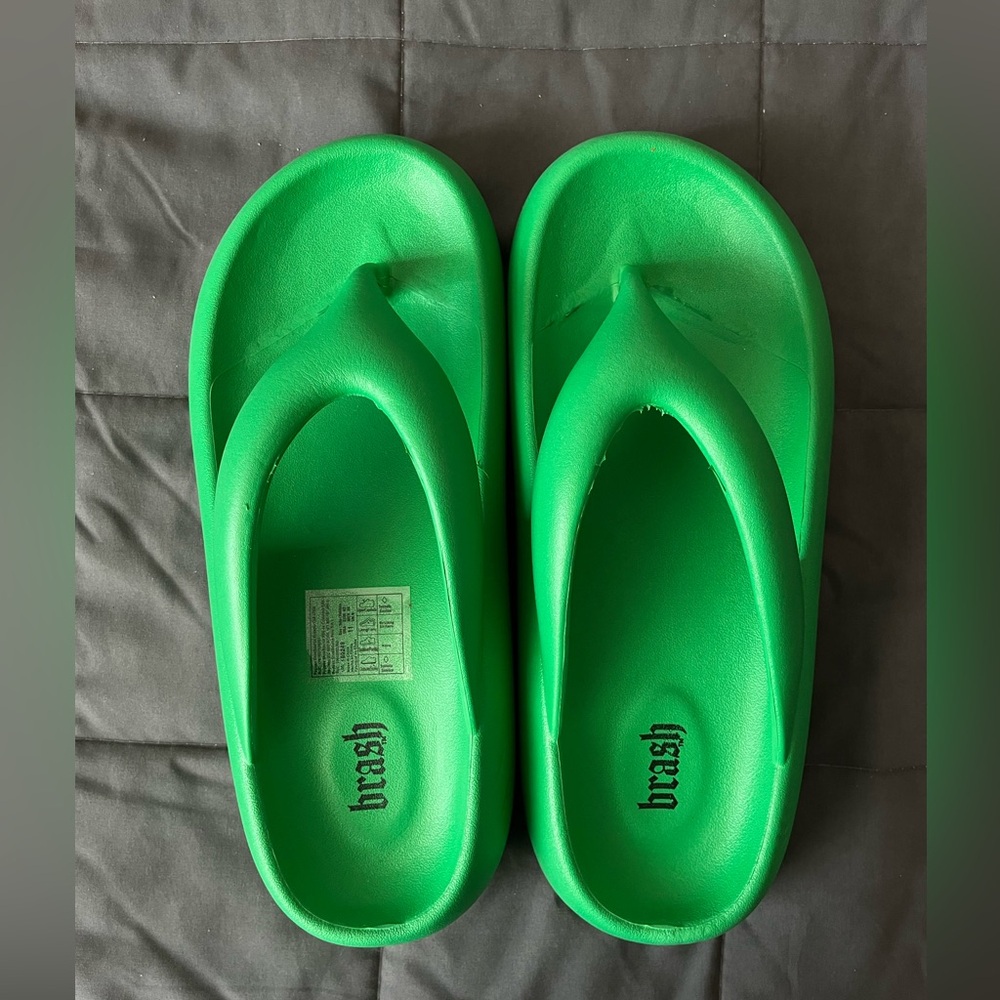 💚Brash - Vibrant Green Footwear💚